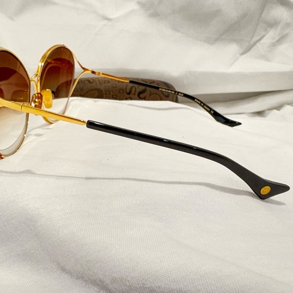 NEW! DITA SASU DTS516-03-GLD; GOLD WITH PINK AMBER GRADIENT LENS; 100% AUTHENTIC - Picture 4 of 7